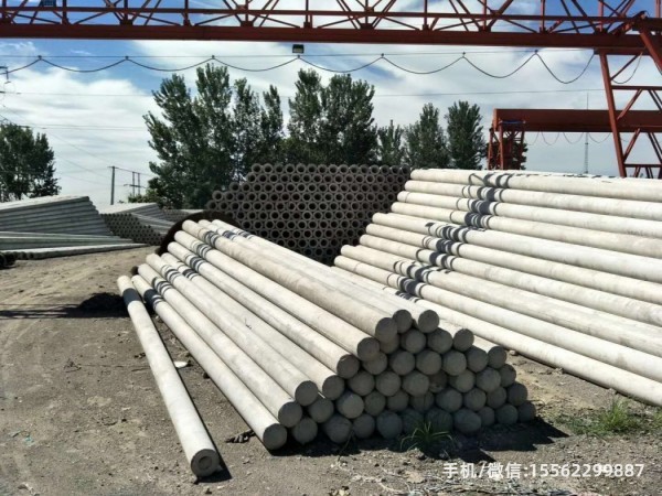 雁峰190*10米非预应力水泥电线杆